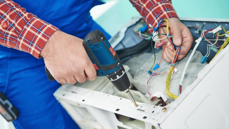 Beypazarı Toshiba Toshiba çamaşır makinesi kart tamiri – Su almama arızası orijinal parça ile giderildi. - Teknik servis örneği